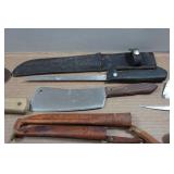 Assorted Knives and Sharpeners