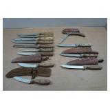 Wood Handle Chicago Cutlery Knives