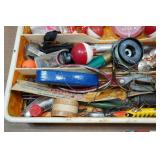 Assorted Tackle - Flies, Spoons, Lures