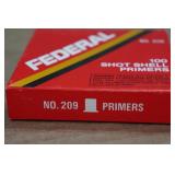 100 Federal 209 Shotshell Primers