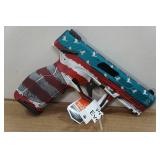 Unfired Taurus TX22 .22 LR Semi-Auto Pistol - Red/White/Blue Ducks Unlimited Edition