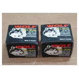 40 Wolf 7.62 x 39mm 122 Gr HP Steel Case Ammo
