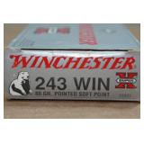 20 Winchester Super-X .243 Win 80 Gr PSP Ammo