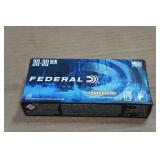 20 Federal Power Shok .30-30 Win 170 Gr SP RN Ammo