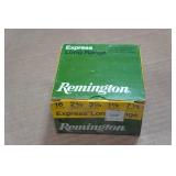 21 Remington Express 16 Gauge 2-3/4" 7-1/2 Shot Shotshells