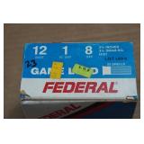 23 Federal Game Load 12 Gauge 2-3/4" 8 Shot Shotshells