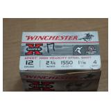 17 Winchester Super-X 12 Gauge 2-3/4" Steel 4 Shot Shotshells