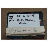 25 Mixed 20 Gauge 2-3/4" 6 Shot Shotshells