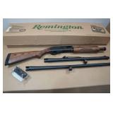 Remington 870 Super Mag 12 Gauge Pump-Action Shotgun - Rifled Barrel Combo Set