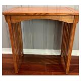 SR - Mission Style Oak End Table