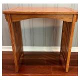 SR - Mission Style Oak End Table