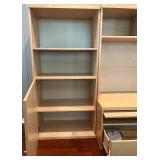 SR - Large Modular Entertainment Center with Storage Cabinets and Shelves