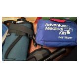 LR - Camping Gear Collection with Stove, Lanterns, Cook Set, and Accessories