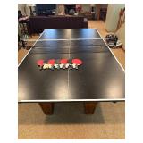 LL - Brunswick 3-in-1 Pool Table with Ping Pong Top and Dining Cover
