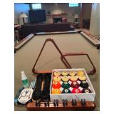 LL - Brunswick 3-in-1 Pool Table with Ping Pong Top and Dining Cover