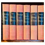 LL - Vintage and Antique Hardcover Book Collection Including Churchill, History, and Classics