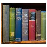 LL - Vintage and Antique Hardcover Book Collection Including Churchill, History, and Classics