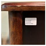 LL - Decorative Wood Console Table with Drawers and Floral Accents