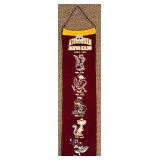 LL - Set of 4 Sports Franchise Heritage Wall Banners Minnesota Vikings Twins Maple Leafs Gophers