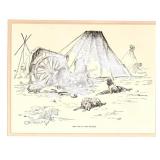 LL - Framed G. Russell Print The Last of the Buffalo Wall Art Print