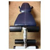 LL - Reebok Adjustable Workout Bench, 52 Inch Long