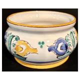 LL - Ceramic Kitchenware Set with Leaf Platter, Lidded Tureen, and Yellow Mugs