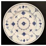 LL - Vintage Denmark Blue and White Dinnerware Set Plates, Bowls, Saucers, Mugs