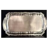 LL - Vintage Collection of Silver Plated Serving Trays and Bowls