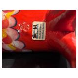 LL - Vintage Swedish Wooden Decor Collection with Dala Horses and Candleholder