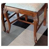 DR - Wood Dining Table with 6 Chairs and 3 Leaves