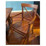 DR - Stylish Wood Dining Table with 6 Chairs