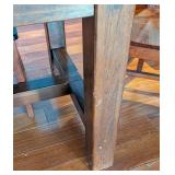 DR - Stylish Wood Dining Table with 6 Chairs