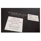 LR - Ethan Allen Black Metal Side Table
