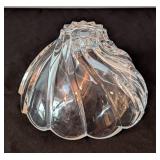 LR - Orrefors Crystal Bowl 4.5in High 7.5in Diameter