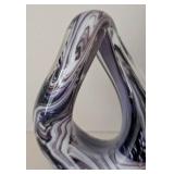 LR - Robert Eickholt Signed Art Glass Sculpture