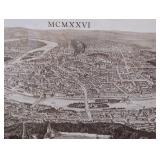 UL - Framed Praha MCMXXVI City Map Print