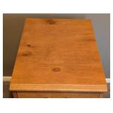 UL - Wood 2-Drawer File Cabinet with Metal Handles