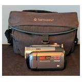 LR - Panasonic Camcorder with 50x Optical Zoom and Samsonite Carrying Case