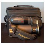 LR - Panasonic Palmcorder PV-A227 Camcorder with Case, 16x Optical Zoom