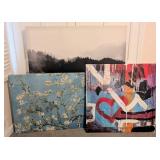 BR - Set of 3 Ikea Canvas Wall Art Prints