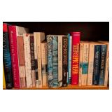 LL - Large Assorted Bookshelf Collection Including History, Novels, Reference, and Nonfiction