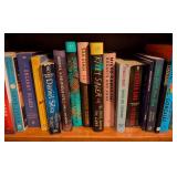 LL - Large Assorted Bookshelf Collection Including History, Novels, Reference, and Nonfiction