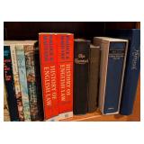 LL - Large Assorted Bookshelf Collection Including History, Novels, Reference, and Nonfiction