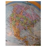 SR - Vintage 12-Inch Replogle World Nation Series Globe