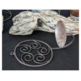 SR - Collection of Decorative Candleholders Assorted Glass and Metal Designs