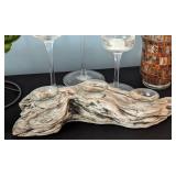 SR - Collection of Decorative Candleholders Assorted Glass and Metal Designs