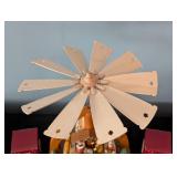 SR - Käthe Wohlfahrt German Wood Christmas Pyramid Nativity with Candles and Box