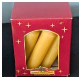 SR - Käthe Wohlfahrt German Wood Christmas Pyramid Nativity with Candles and Box