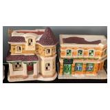 SR - Set of 6 Its a Wonderful Life Christmas Village Houses