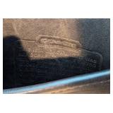 SR - Small Black Coach Leather Purse